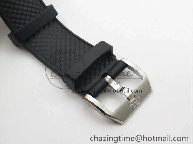 MIROTIME 0111 Aquatimer Chrono IW376803 V6F 1:1 Best Edition Blue Dial on Ruber Strap A Neat 7083